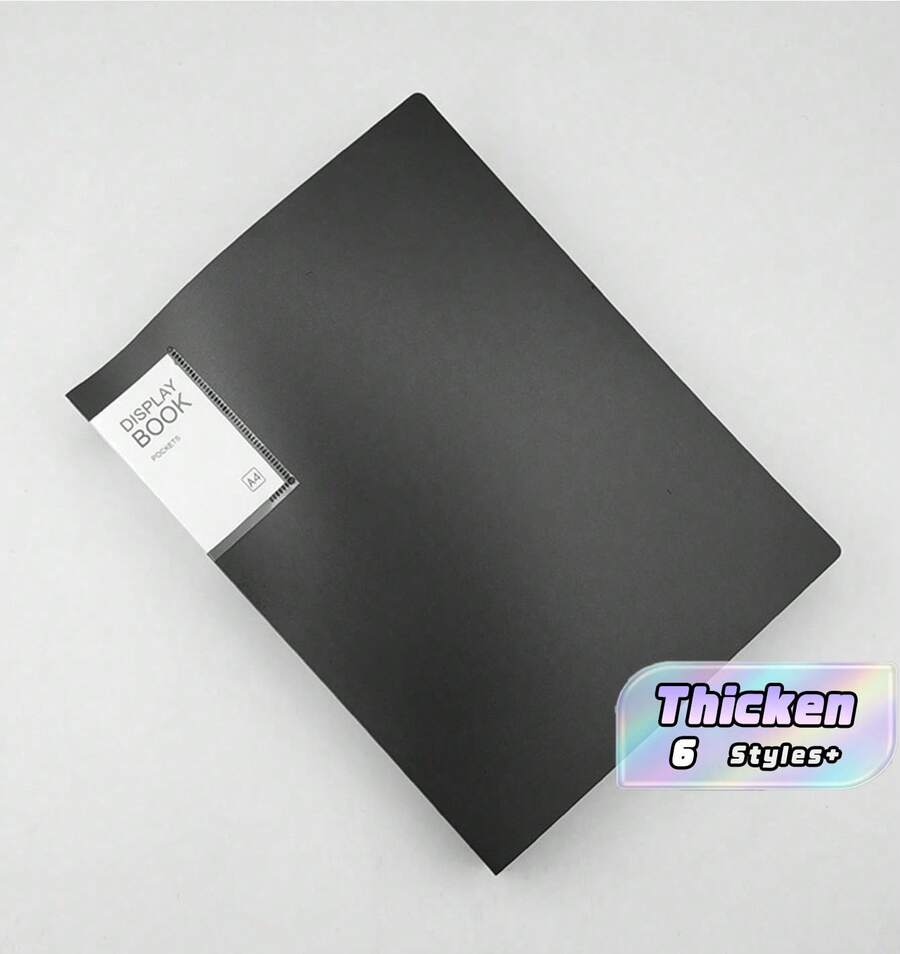 A4 Folder, 20 Inner Pockets, Document Pouch, Multi-Pocket Folder, Student Information, Test Paper Organizer, Large Capacity, Test Paper Storage, Essential For Work And Study - A4 - View 1