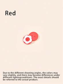 Round Resin Buttons-Versatile Decorative Fasteners For Sweaters And Shirts; Ideal For Kindergarten Children's DIY Crafts And Button Art. - 100pcs - View 4