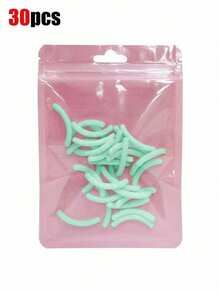 10/30/60/400PCS Soft Silicone Eyelash Curler Replacement Pads Strong Curling Anti Slip Easy Install Refill Cushions Multiple Colors Y2K Makeup Must Have Beauty Tool For Women - Multicolor - View 27