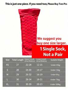 1pc Non-Slip Leg Covers, Football Socks Leg Protector, Sports Accessories(This Is Just One Piece.) You Need One Pair. Please Buy Two Pcs - Multicolor - View 24