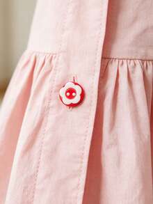 Round Resin Buttons-Versatile Decorative Fasteners For Sweaters And Shirts; Ideal For Kindergarten Children's DIY Crafts And Button Art. - 100pcs - View 2