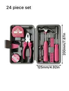 (High-Quality Tool Set), 13/24/15/18/20 Tool Sets, A Complete Full Set Of Hand Tools For Repair And Maintenance, Suitable For Household Furniture, Automobiles And Daily Maintenance. No Assembly Required, Battery Not Included. - multicolor - View 4