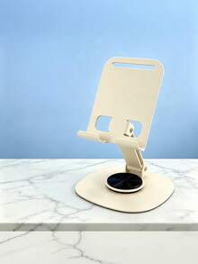 Portable Metal Lazy Phone Stand, 360° Rotation Fold‑To‑Carry Desktop Phone Bracket - Multicolor - View 15