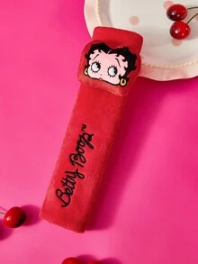Betty Boop x SHEIN 1Pc Seat Belt Shoulder Cover, Green - betty - View 6