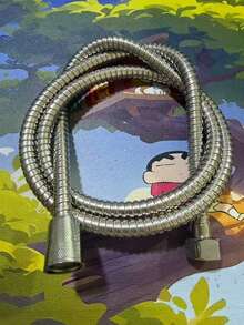 Stainless Steel Shower Hose Burst Proof, Durable Bathroom Flexible Hose For Rain Shower Head, G 1/2 Universal Fit, Easy DIY Install, Silver Bath Accessory - Encryption Tube - View 9