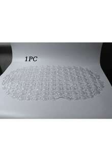 1pc Bathroom Non-Slip Mat With Suction Cups For Shower Room, Bathtub And Toilet - Multicolor - View 8