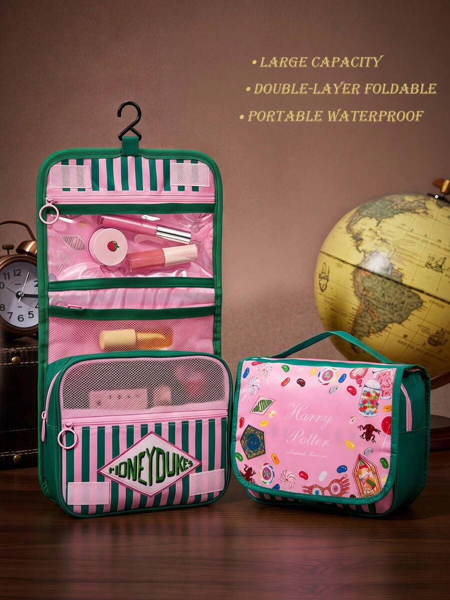HARRY POTTER X Joivida Tas Penyimpanan Kosmetik Perjalanan Portabel Kapasitas Besar - View 1