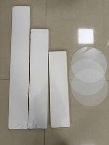 3件組可折疊紙筒展示架 羅馬柱式底座裝飾 蜂巢紙板甜點桌增高架 適用婚禮派對新娘送禮會生日嬰兒洗禮圓柱中心裝飾路引裝飾 大宗派對用品 - 白色 - 查看 11