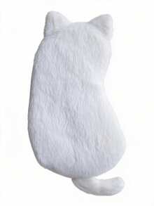 1pc Cat Shaped Plush Pencil Case, Cute Soft Large Capacity Stationery Storage Bag, Japanese Style Cute Cat Pen Pouch, Suitable For School, Office, Study, Desk Storage And Small Item Organization,Back To School. - Cute Cat - View 11