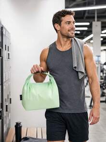 Waterproof Wash Bag Large Capacity Portable Handheld Shower Tote, Travel Outdoor Swimming Gym Toiletry Storage Bag For Bath Accessories - Multicolor - View 4