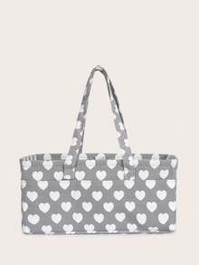 SHEIN 1 Portable Mommy Diaper Storage Bag - Multicolor - View 12