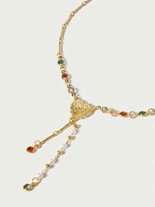 Glisma A Fashionable And Beautiful Light Luxury Elegant And Cute Necklace - heart shape - View 4