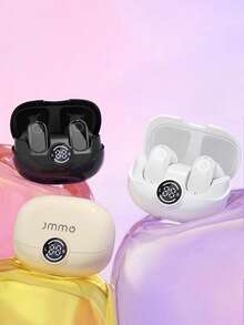 JMMO Open Ear Wireless Bluetooth Earbuds, Digital LED Display Open-Ear Headphones, Sweat Resistant Sport Bluetooth Earphones For Workout Driving - View 6