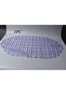 1pc Bathroom Non-Slip Mat With Suction Cups For Shower Room, Bathtub And Toilet - Multicolor - View 11