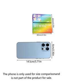 Color Gradient Pearlescent Pull‑Out Sticky Notes, Adhesive, High‑Capacity, Marker Tabs, Expandable Notes, Error‑Correction Notes, Message Notes, Waterproof - one-size - View 3