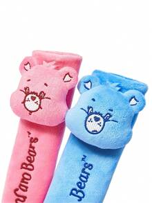 SHEIN X Care Bears 1Pc Seat Belt Shoulder Cover, Green - Love Bear - View 4