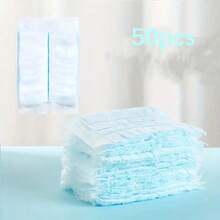 50/30片裝一次性除塵布替換裝，靜電除塵布替換件，適用於電子產品、家具、百葉窗和吊扇的簡易除塵，清潔用品與清潔配件 - 藍白色 - 查看 5
