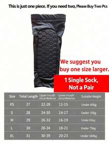 1pc Non-Slip Leg Covers, Football Socks Leg Protector, Sports Accessories(This Is Just One Piece.) You Need One Pair. Please Buy Two Pcs - Multicolor - View 18