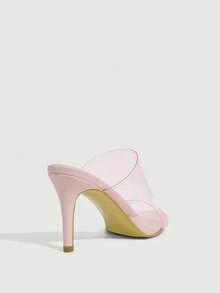 CUCCOO SZL Women's Summer Fashion Elegant Heeled Sandals - Baby Pink - View 4
