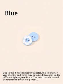 Round Resin Buttons-Versatile Decorative Fasteners For Sweaters And Shirts; Ideal For Kindergarten Children's DIY Crafts And Button Art. - 100pcs - View 10