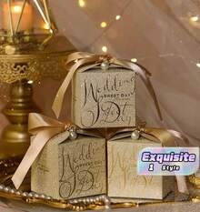 5PCS Gold And Silver Onion Boxes - Gold - View 1