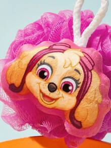 SHEIN | PAW Patrol Ultra-Soft Foam Mesh In A Fun Oversized Design With Lanyards For Bathing. - Pink - View 4