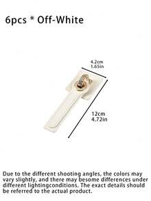 Adjustable Faux Leather & Metal Buckle Fastener – Decorative Clasp For Fur Coats And Outerwear - multicolor - View 14