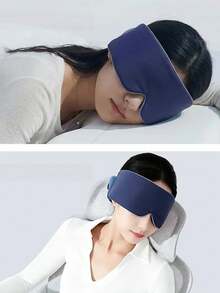 Dual-Sided Tech Glass Bead Weighted Sleep Eye Mask, Scientific Gentle Pressure, Light Blocking For Nap, Home Rest And Sleeping - Multicolor - View 8
