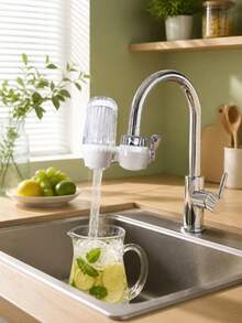 Sink Water Filter, Faucet Water Filter (No Light), Activated Carbon Faucet Water Filter For Chlorine, Limescale, Heavy Metals, And Odor Removal - Water Purifier - View 4