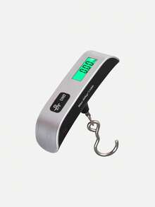 Teckwe T-Shaped Digital Luggage Scale, Portable Handheld Baggage Scale With LCD Display, Dual-Unit Kg/Lb Suitcase WeighingTool For TravelBuilt-In Button Battery - default - View 6