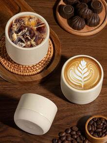 Cirelle Artisan Ceramic Coffee Cup - Unique Handmade Mug For Tea & Espresso, Cozy Home Decoration & Thoughtful Holiday Gift - Multicolor - View 2