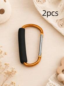 1/2 Pack, Color Optional, Stroller Hook, Non-Slip Foam Trolley Buckle, Baby Walking Artifact, Mommy Bag Hook. - Multicolor - View 15