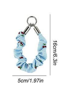 Non‑Elastic Hair Tie Style Phone Chain, Anti‑Lost Wrist Lanyard, Phone Accessory - Multicolor - View 3