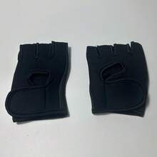 A Pair Of Sporty, Half-Finger Cycling And Fitness Gloves, Suitable For Rock Climbing, Hiking, And Outdoor Workouts (Only One Available-Please Consider Carefully Before Purchasing) - Black - View 8