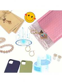 40Pcs Polyethylene Bubble Mailers, Padded Shipping Envelope Bags - Multicolor - View 5