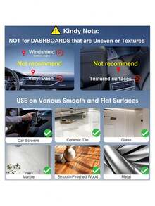 1 Piece Magnetic Car Phone Mount With Vacuum Suction Base 360 Rotating Adjustable For Dashboard Windshield Home Office Desk Strong Magnet Compatible All Smartphones - Black - View 3