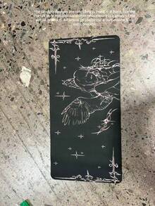 1pc Crying Angel Illustration Desk Mat Gothic Mouse Pad Non Slip Rubber Base Extended Gaming Pad For Desktop Decor Office Home Computer Laptop Keyboard Smooth Surface Durable Wear Resistant Easy Clean Practical Gift For - View 12