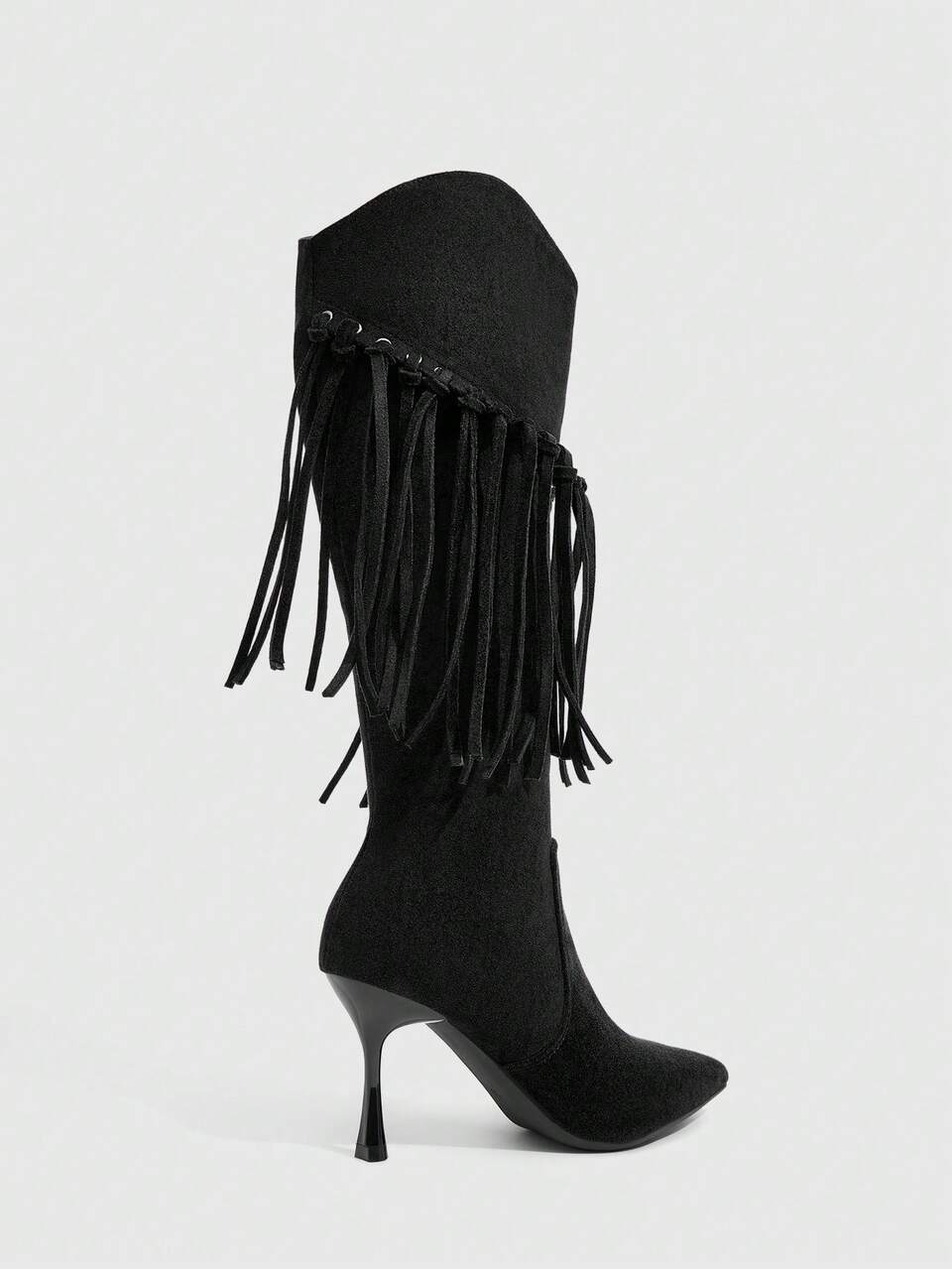 CUCCOO SZL Women's Fashion High Heeled Boots, Pointed Tips Thin Heels Global Fashion Party Avant-Garde Outdoor Party Commuter Everyday Versatile