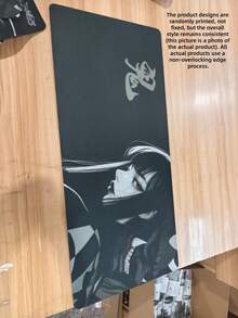 1pc Japanese Oni Mask Girl Control Mousepad XXL Large Extended Non Slip Rubber Base Desk Mat For Keyboard Mouse Gaming Setup Office Home Computer Laptop Smooth Surface Durable Wear Resistant Easy Clean Portable Practical Gift For Gamers - View 11