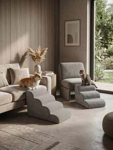 3/4 Floor Pet Staircase, Bed Sofa With Slope, Non-Slip And Wear-Resistant, Removable And Washable, Suitable For Injured Elderly Dogs And Cats With Joint Pain, Hot Selling Product - Multicolor - View 10