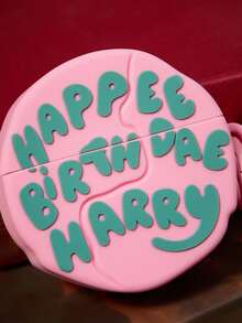 HARRY POTTER X SHEIN 3D生日蛋糕耳機保護套，相容 Pro、1/2 - 粉色 - 查看 6