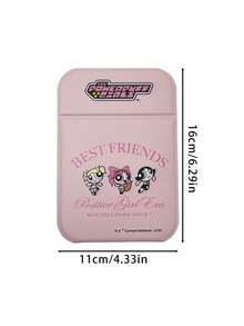 THE POWERPUFF GIRLS X SHEIN 1. Satu Ukuran Cocok untuk Semua, Cermin Rias Portabel Lipat dengan Berbagai Sudut yang Dapat Diatur, Cermin Rias Meja Berwarna Merah Muda dengan Gambar Kartun Powerpuff Girls Resmi, Cocok untuk Rumah, Asrama, dan Perjalanan, Cermin Rias Portabel Lucu Bergambar Kartun - MultiWarna - View 4