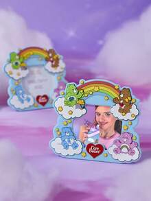 SHEIN X Care Bears Cartoon Decor Desktop Photo Frame - Love Bear - View 1