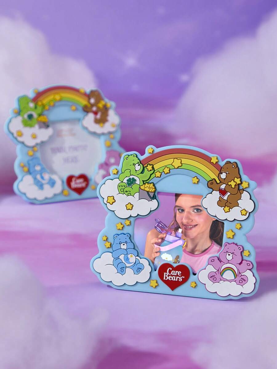 SHEIN X Care Bears Cartoon Decor Desktop Photo Frame - Love Bear - View 1