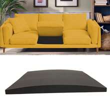 40D Curved Sofa Cushion Support, Designed To Address Sagging Seats. Plug-In High-Resilience Sofa Cushion, Used To Repair Sofa Sagging And Enhance Comfort. Dimensions: 20"X20"X2", Black - Black - View 8