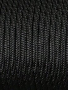 Nylon Core Rope Braided Heavy Duty Utility Rope For Truck Tent Tie Down Outdoor Camping Cuttable Multipurpose Strong Camping Accessories - Black - View 7