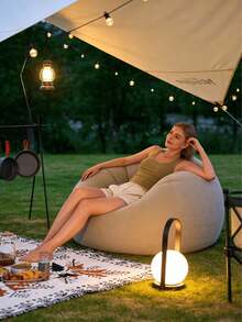 1PC LIGHTWEIGHT PORTABLE INFLATABLE BEAN BAG LOUNGE CHAIR SOFA COMFORTABLE FOLDABLE OUTDOOR CAMPING GARDEN PATIO BEACH HOME FURNITURE ALL SEASONS FALL REND GIFT - Multi-color - View 6