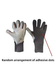 1 Pair Soccer Goalkeeper Gloves Football Match Protective Finger Gloves, Anti-Slip Breathable Training Soft Wear-Resistant Gloves - Multicolor - View 9