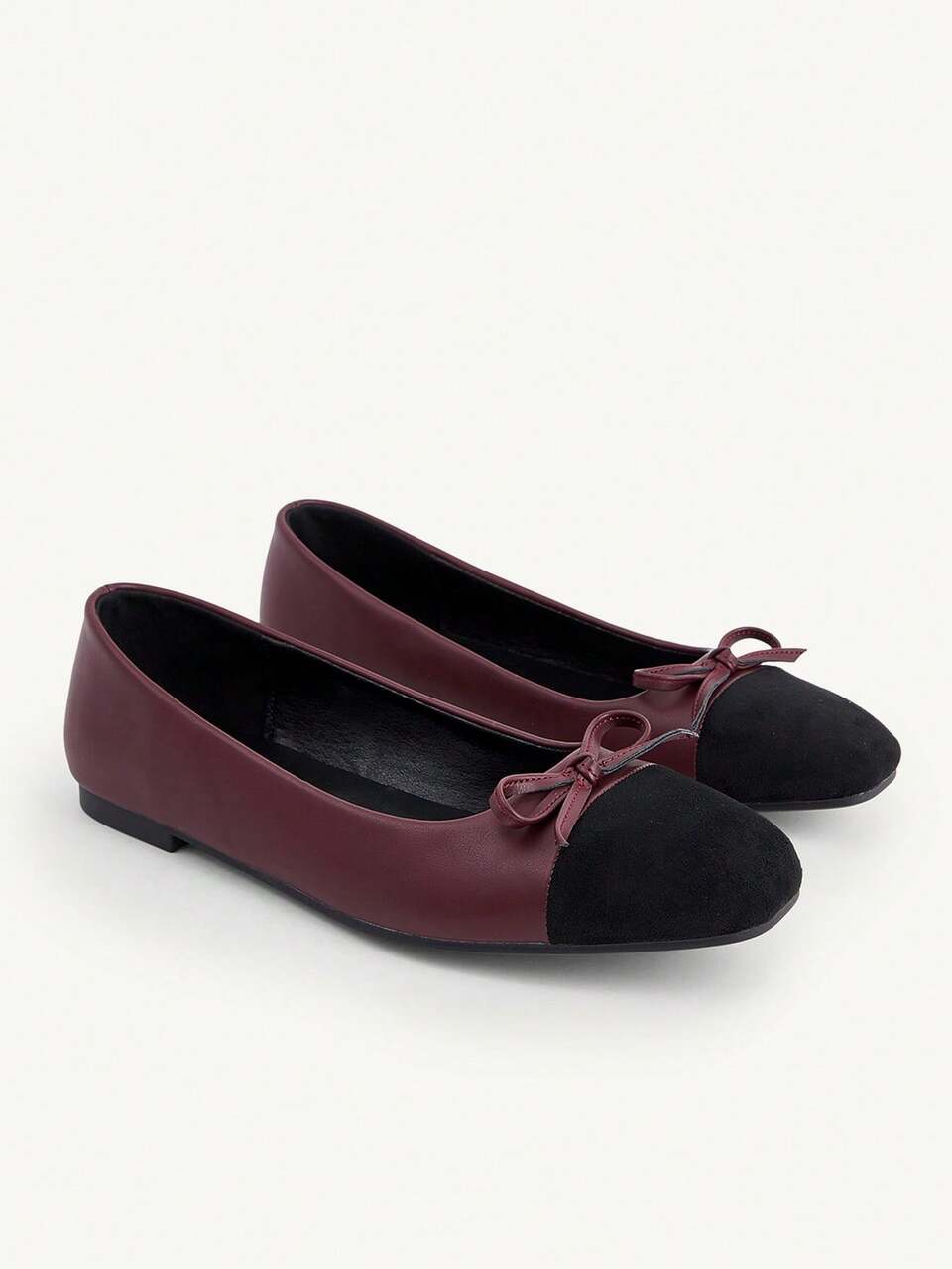 CUCCOO CHICEST Elegant Bow-Tied Women's Flats, Suitable For Women's Leisure, Minimalist And Comfortable, Suitable For Dating, Commuting