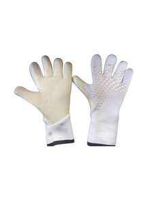 1 Pair Soccer Goalkeeper Gloves Football Match Protective Finger Gloves, Anti-Slip Breathable Training Soft Wear-Resistant Gloves - Multicolor - View 10
